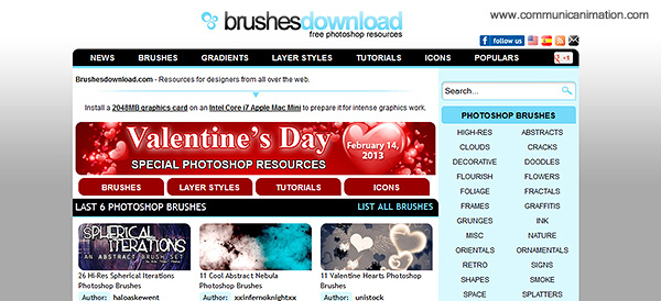 brushes-download
